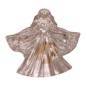 NOS Princess House Angel Christmas Ornament Austrian Lead Crystal Vintage